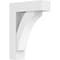 Ekena Millwork Standard Thorton Architectural Grade PVC Bracket with Block Ends, 5"W x 18"D x 24"H BKTP05X18X24THR05 - alternate 1
